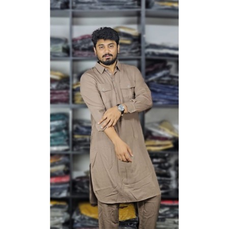 Cotton Kabli Set- Platinum Gray