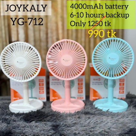 JOYKALY YG-712 Rechargeable Fan