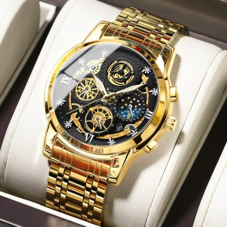 Golden Binbond Watch Waterproof Color Guarantee