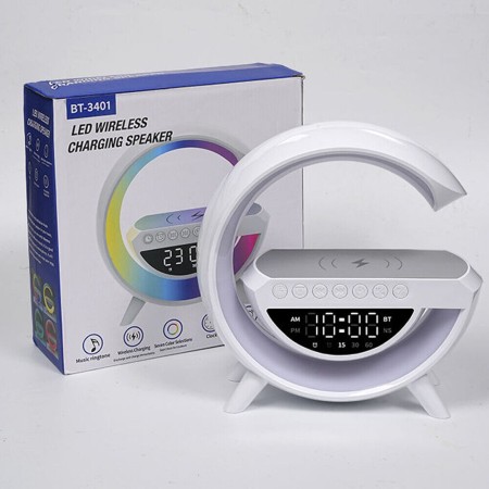 BLUETOOTH LED WIRELESS CHARGING SPEAKER - BT 3401