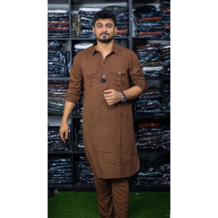 Cotton Kabli Set- Chocolate