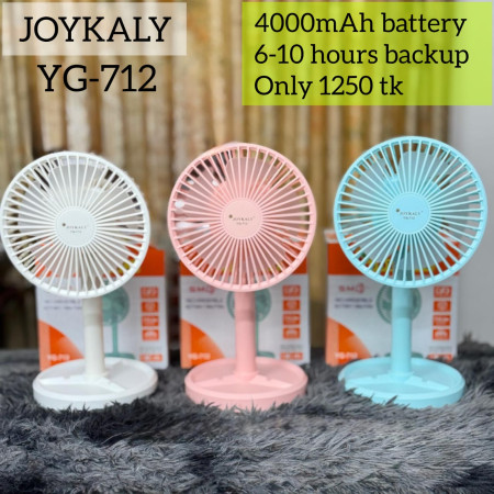 JOYKALY YG-712 Rechargeable Fan